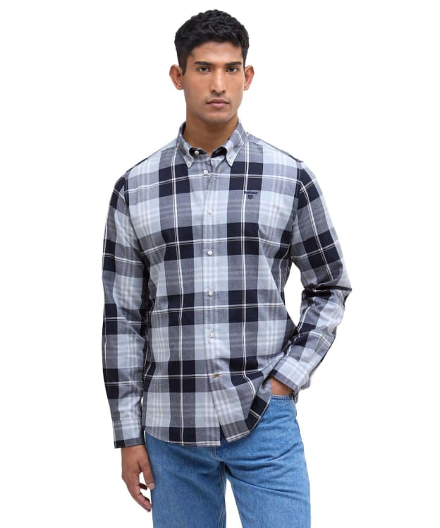 Men's Barbour Edgar Tailored Shirt - Mineral Blue