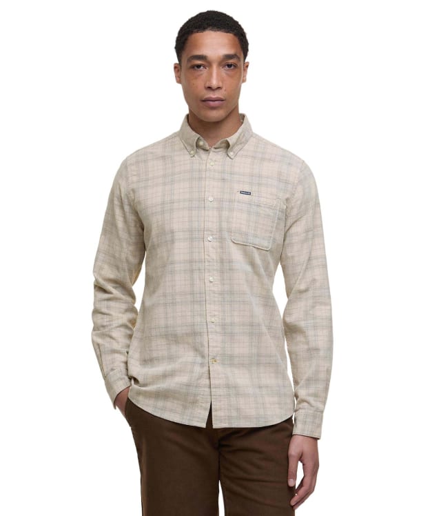 Men's Barbour Southfield Tailored Shirt - Ecru