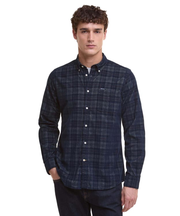 Men's Barbour Southfield Tailored Shirt - Dark Navy