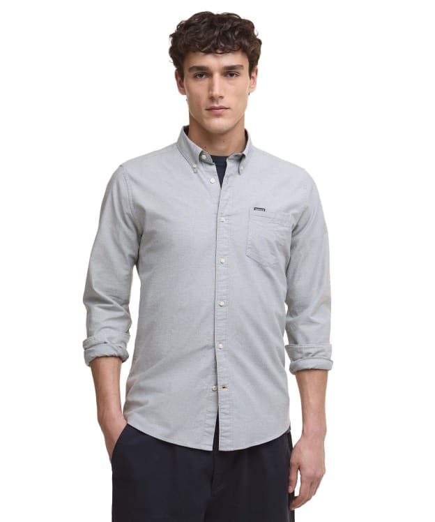Men's Barbour Marsden Tailored Oxford Shirt - Bluestone