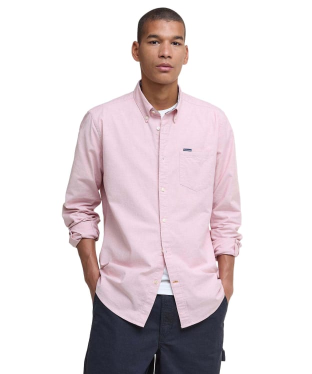 Men's Barbour Marsden Tailored Oxford Shirt - Earth Pink