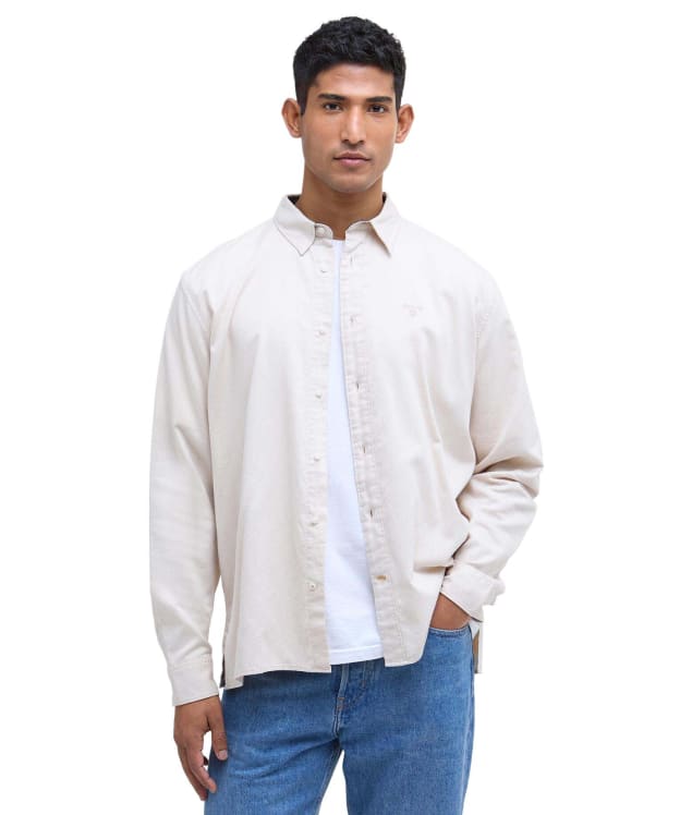 Men's Barbour Sealane Relaxed Shirt - Ecru