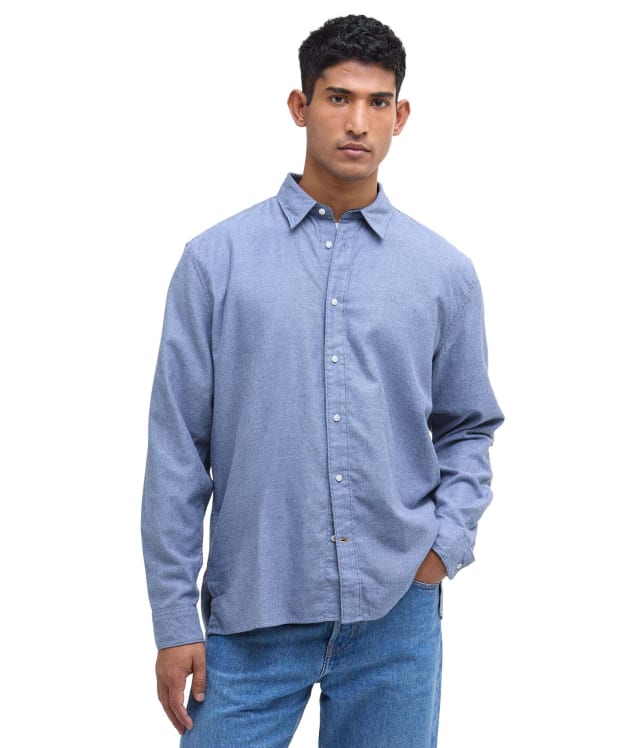 Men's Barbour Sealane Relaxed Shirt - Sky