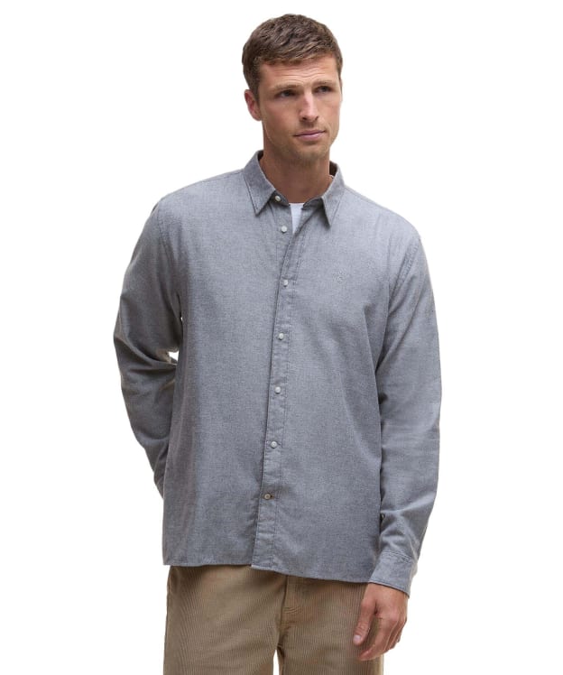Men's Barbour Sealane Relaxed Shirt - Grey Marl