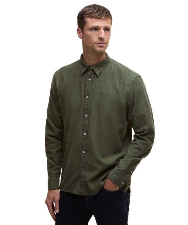 Men's Barbour Sealane Relaxed Shirt - Olive