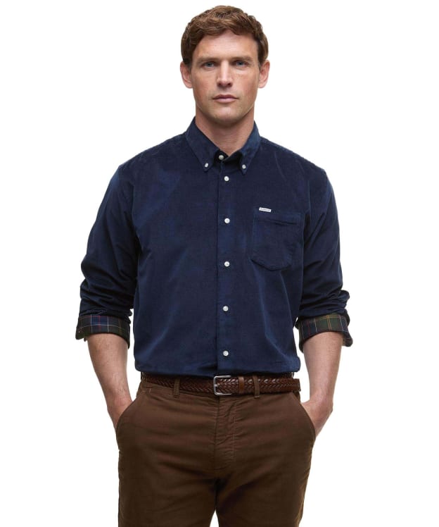 Men's Barbour Jesmond Regular Shirt - Navy