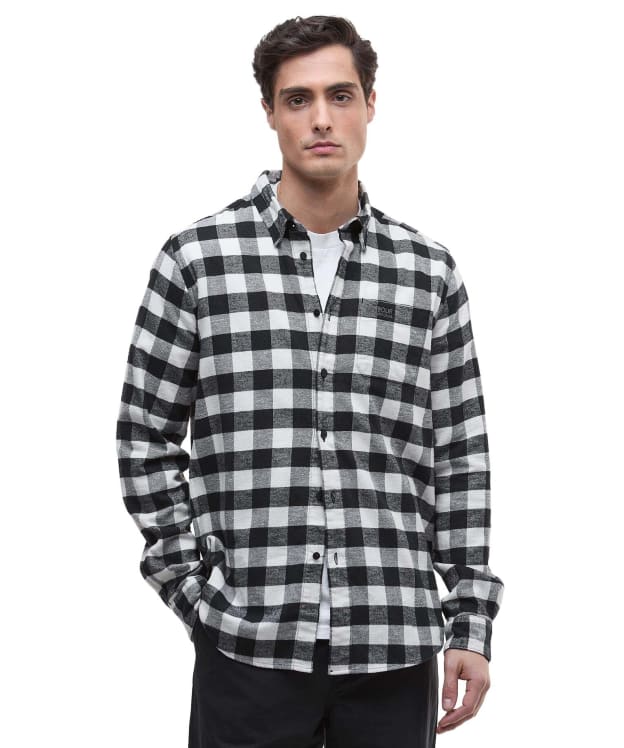 Men's Barbour International Blackstreak Check Shirt - Black