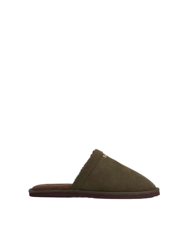 Men's Barbour Everitt Mule Slippers - Olive
