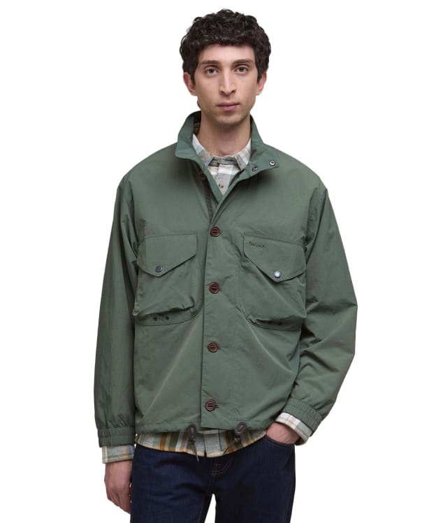 Men's Barbour Jig Showerproof Jacket - Thyme