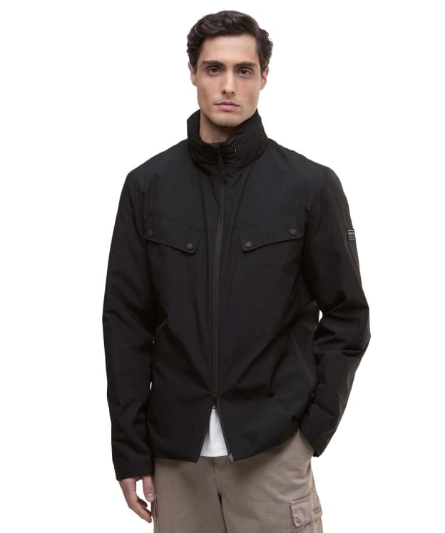 Men's Barbour International Alver Showerproof Jacket - Black