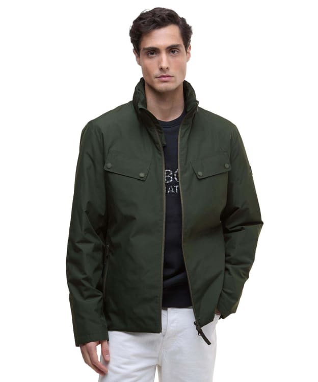 Men's Barbour International Alver Showerproof Jacket - Sage