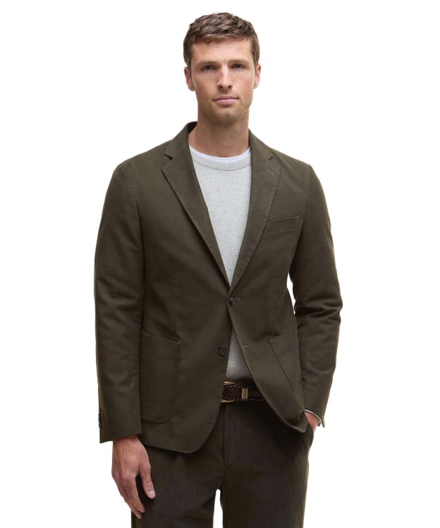 Men's Barbour Jennings Moleskin Blazer - Brown