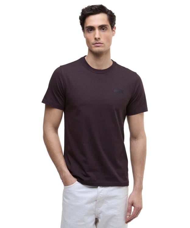 Men's Barbour International Small Logo Tee - Java Red
