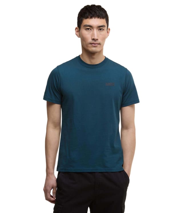 Men's Barbour International Small Logo Tee - Shaded Emerald