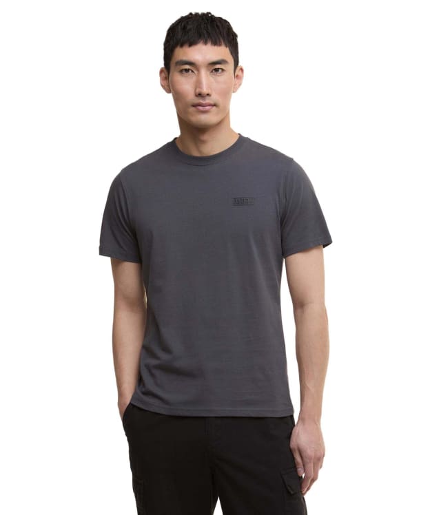Men's Barbour International Small Logo Tee - Asphalt
