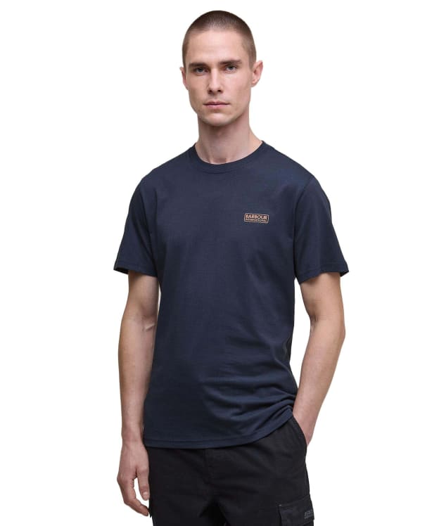 Men's Barbour International Small Logo Tee - Dark Navy