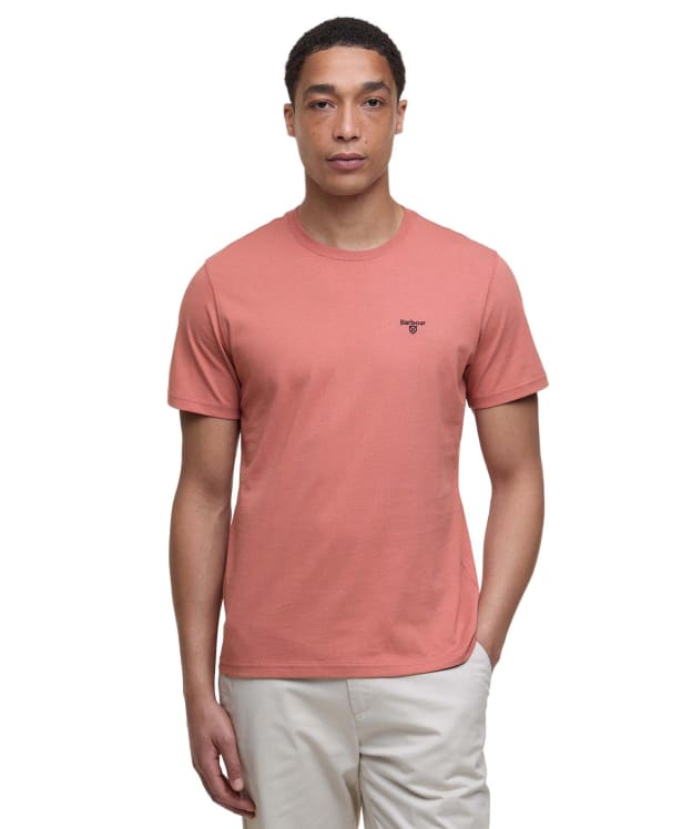 Men's Barbour Essential Sports T-Shirt - Earth Pink