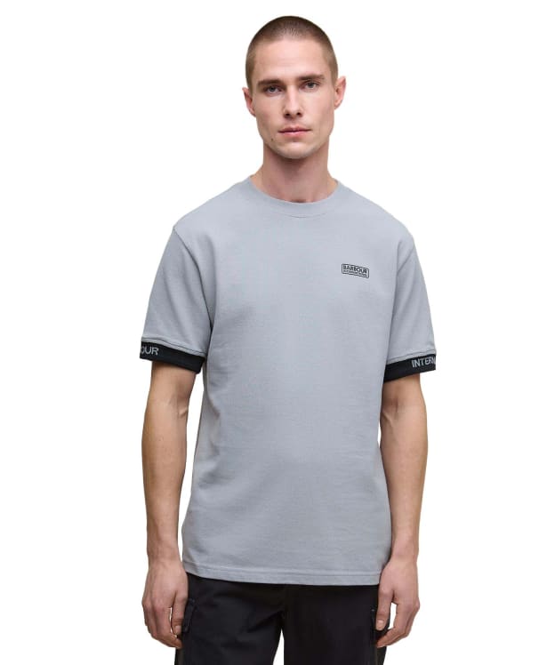Men's Barbour International Heim Short Sleeve Cotton T-Shirt - Ultimate Grey