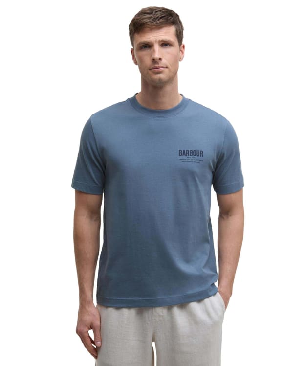 Men's Barbour Souter Relaxed T-Shirt - Bluestone