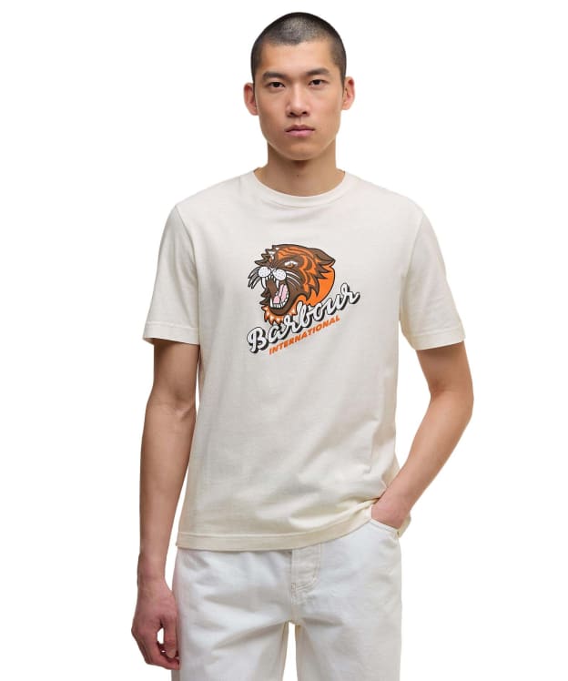 Men's Barbour International Irwin Graphic T-Shirt - Whisper White