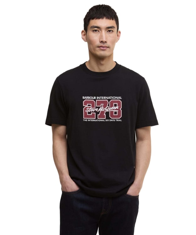Men's Barbour International Vasey T-Shirt - Black