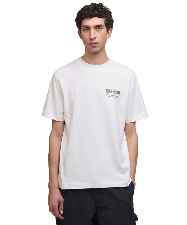 Men's Barbour Glencorse Relaxed Graphic T-Shirt - Whisper White
