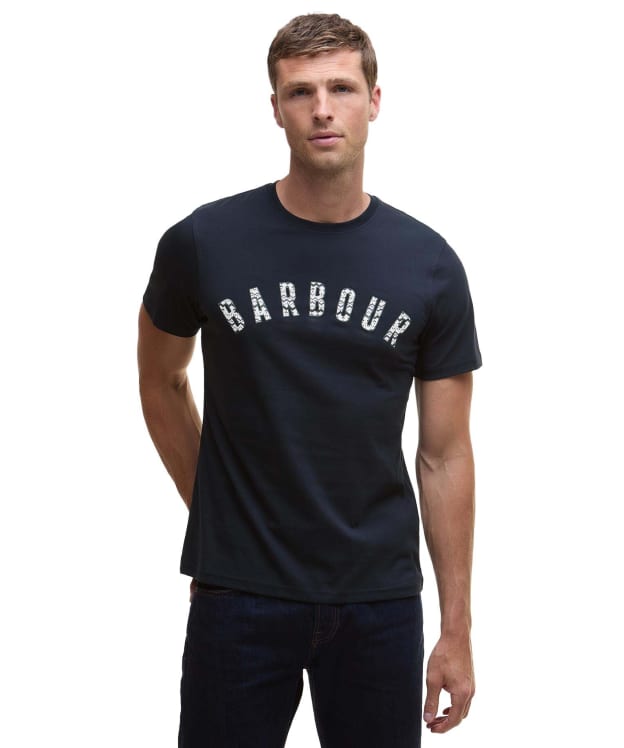 Men's Barbour Boughs Graphic T-Shirt - Navy