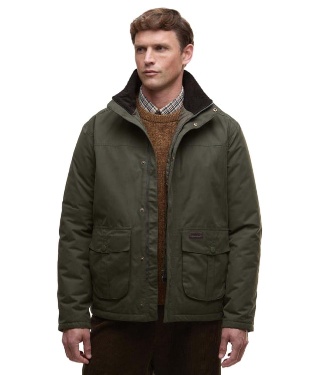 Men's Barbour Sander Waterproof Jacket - Olive