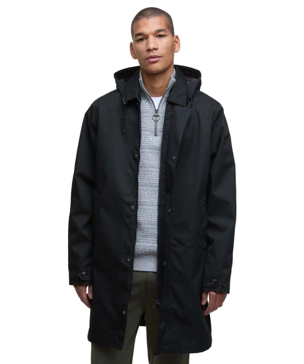 Men's Barbour Lorig Waterproof Mac - Black