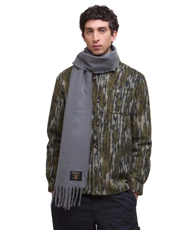 Barbour Brandy Boucle Scarf - Grey