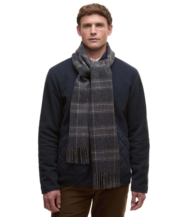 Barbour Marsden Reversible Scarf - Grey / Navy