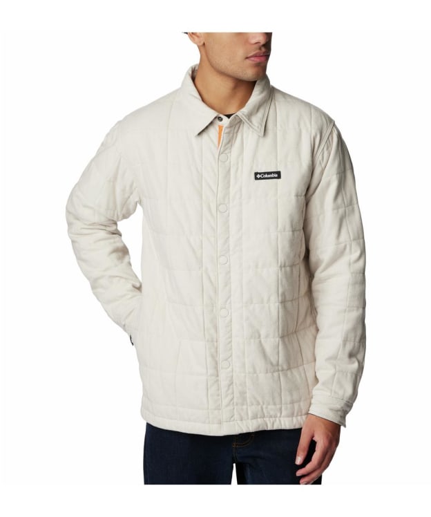Men's Columbia Landroamer Quilted Shirt Jacket - Dark Stone