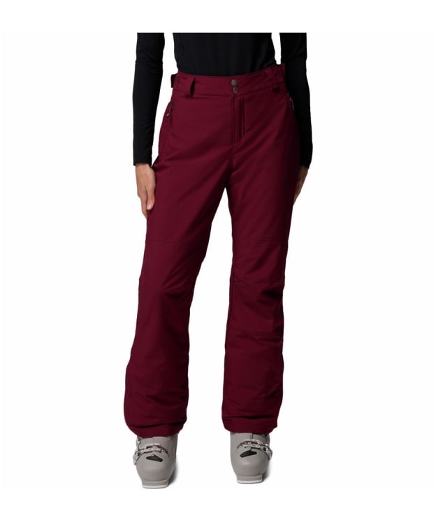 Women's Columbia Shafer Canyon II Insulated Ski Pants - Rich Wine