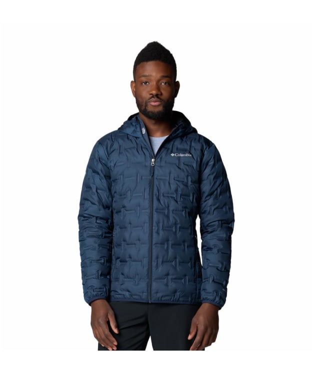 Men's Columbia Delta Ridge™ II Down Hooded Jacket - Collegiate Navy