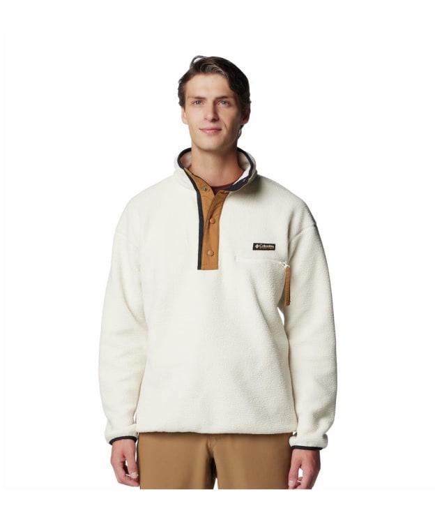 Men's Columbia Helvetia™ II Half Snap Fleece - Chalk