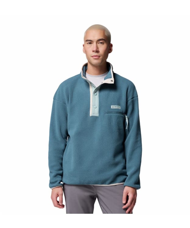 Men's Columbia Helvetia™ II Half Snap Fleece - Everblue