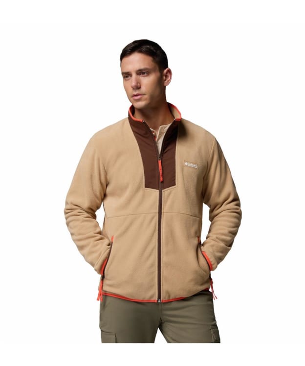 Men's Columbia Sequoia Grove™ Full Zip Fleece - Canoe / Tobacco