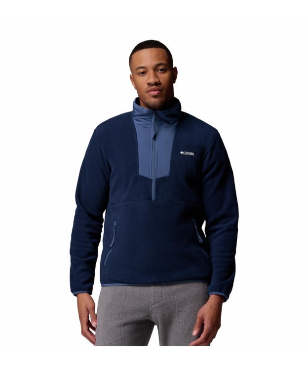 Men's Columbia Sequoia Grove™ Half Zip Fleece - Collegiate Navy