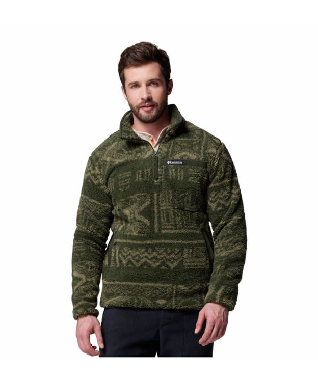 Men's Columbia Rugged Ridge™ High Pile Half Zip Fleece - Greenscape Deschutes Days