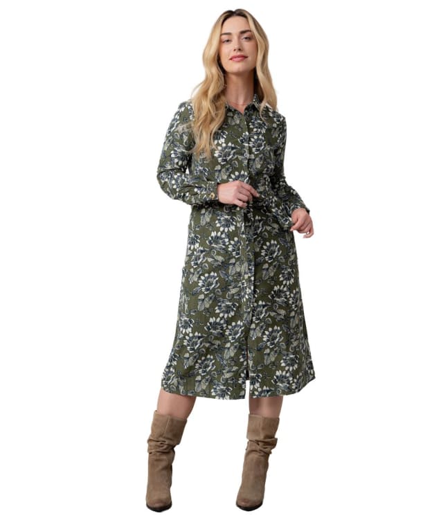 Women’s Lily & Me Anya Shirt Dress - Moss
