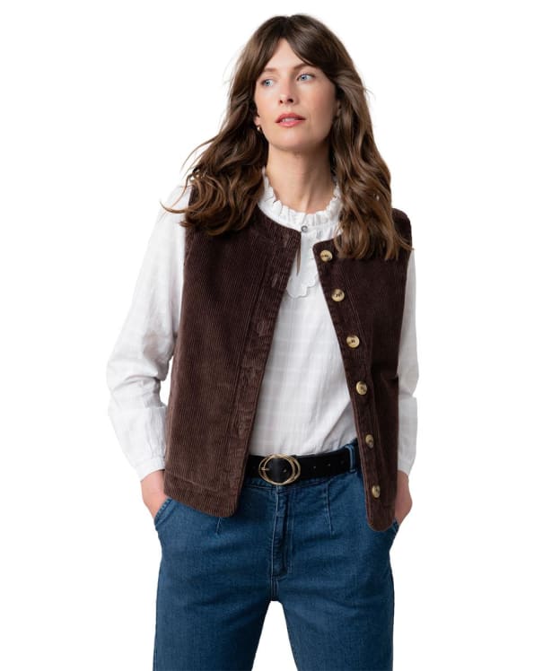 Women’s Lily & Me Dusk Gilet - Chocolate