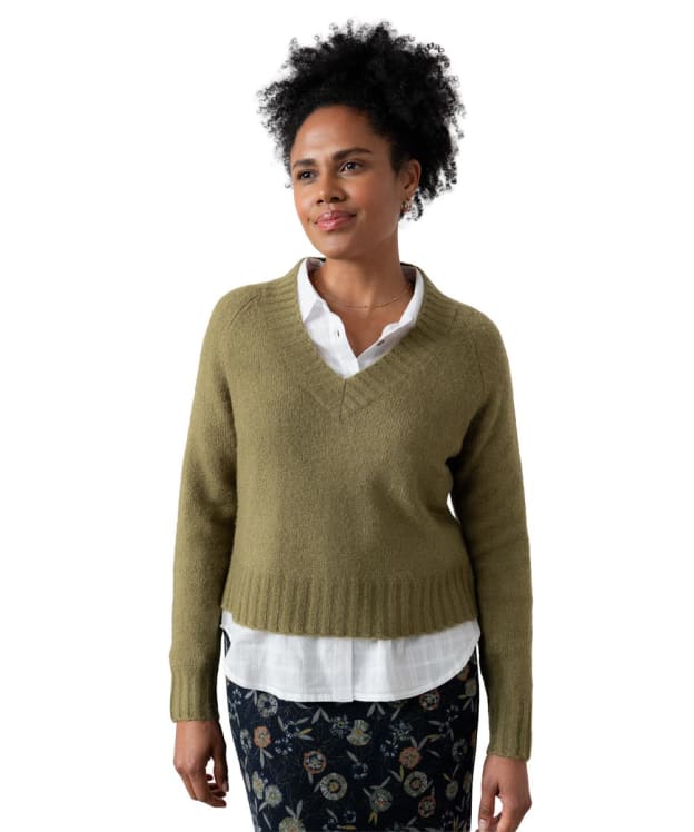 Women's Lily & Me Woodchester Jumper - Moss