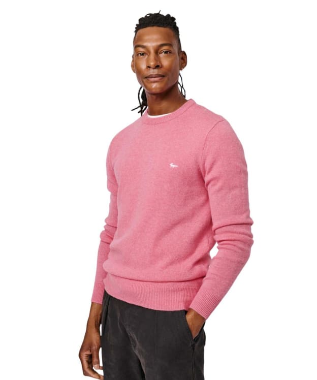 Men's Aubin Westbourne Merino Crew Sweater - Pink