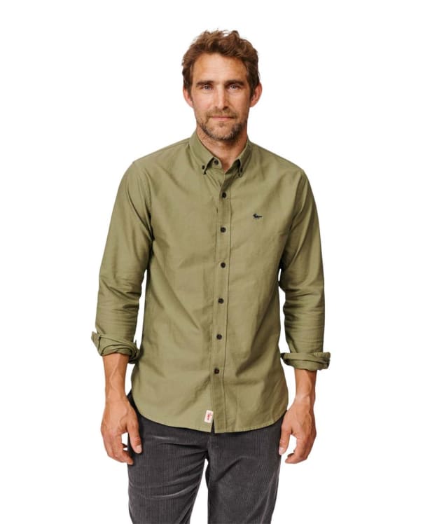 Men's Aubin Alder Oxford Button Down Shirt - Khaki