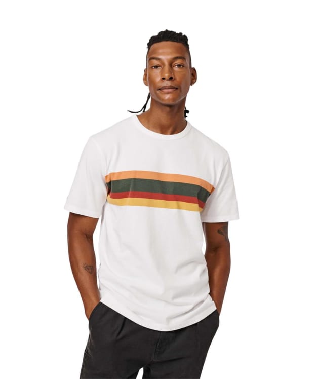 Men's Aubin Santon Relaxed T-Shirt - Chest Band Stripe