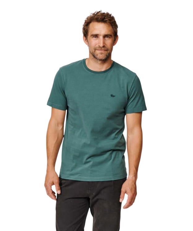 Men's Aubin Organic Cotton T-Shirt - Dark Khaki