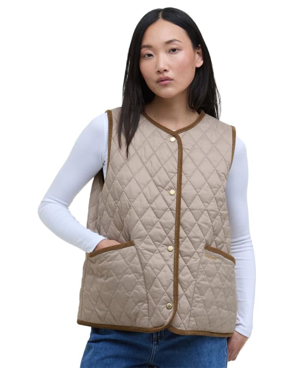 Women's Barbour Wilma Jacket Liner - Light Trench