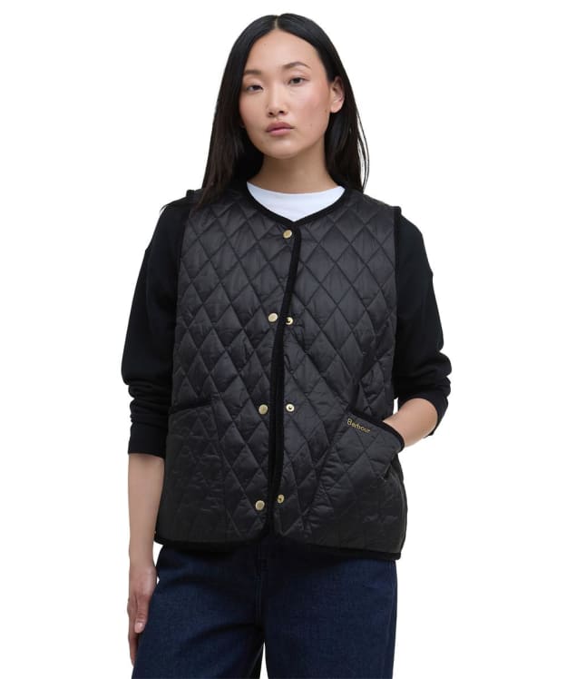 Women's Barbour Wilma Jacket Liner - Black