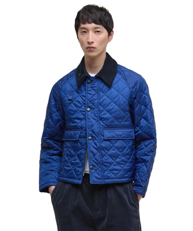 Men's Barbour Spey Quilted Jacket - Inky Blue