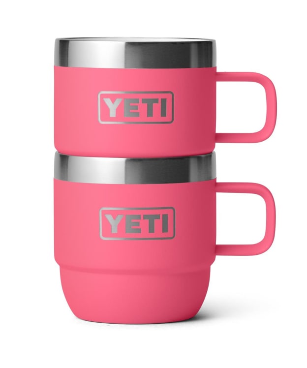 YETI Espresso 6oz Ceramic Lined Mugs - 2 Pack - Tropical Pink